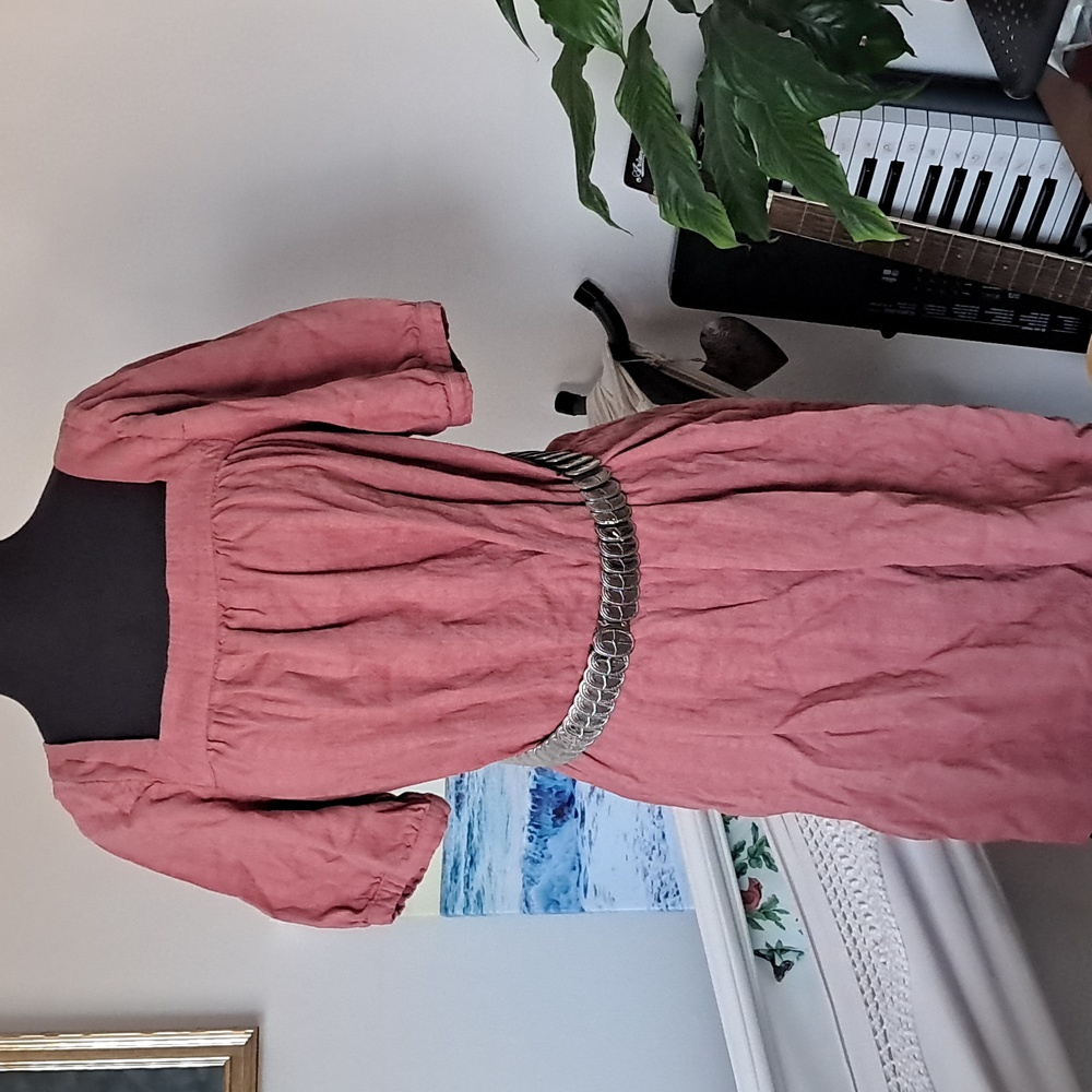 Old Navy Dusty Rose Mini Dress